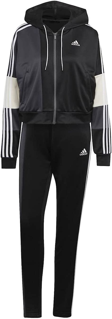 adidas sportanzug schwarz gold|adidas sportanzug mädchen.